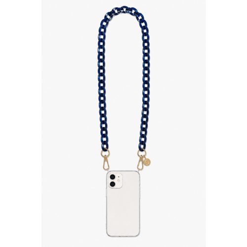 Como Milano phone strap CMMJ.001.DBL.01.00 120cm acrylic blue