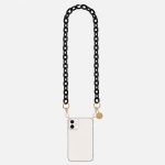 Como Milano phone chain CMMJ.001.BB.01.00 120cm acrylic black