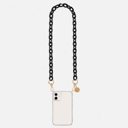   Como Milano phone chain CMMJ.001.BB.01.00 120cm acrylic black