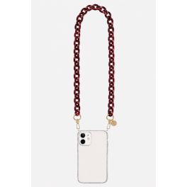   Como Milano telefonlánc CMMJ.001.WR.01.00 120cm acryl burgundi
