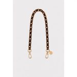 Como Milano phone chain CMMJ.004.LEM.01.00, 30 cm, small-link acrylic, leopard prin