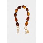 Como Milano phone chain CMMJ.004.BR.01.00 30cm acrylic brown