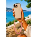 Como Milano phone chain CMMJ.004.PK.01.02 30cm pink acrylic