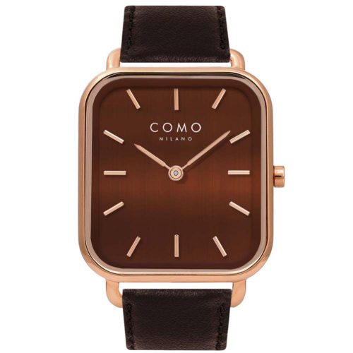 Montre homme Como Milano Square CM074.312.2DBR1.00