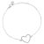 Bracelet femme Como Milano Heart CMJ2LB0003S