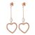 Boucles d'oreilles femme Como Milano Heart CMJ2LE0005RG