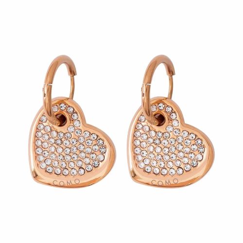 Boucles d'oreilles femme Como Milano Heart CMJ2LE0006RG