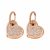 Boucles d'oreilles femme Como Milano Heart CMJ2LE0006RG