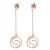 Boucles d'oreilles femme Como Milano Logo CMJ2LE0003RG