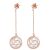 Boucles d'oreilles femme Como Milano Logo CMJ2LE0004RG