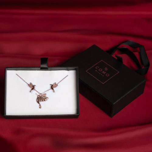 Ensemble collier et boucles d'oreille Como Milano Colibri CMJ2403SET