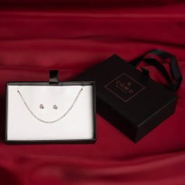   Ensemble collier et boucles d'oreille Como Milano Starlight CMJ2404SET